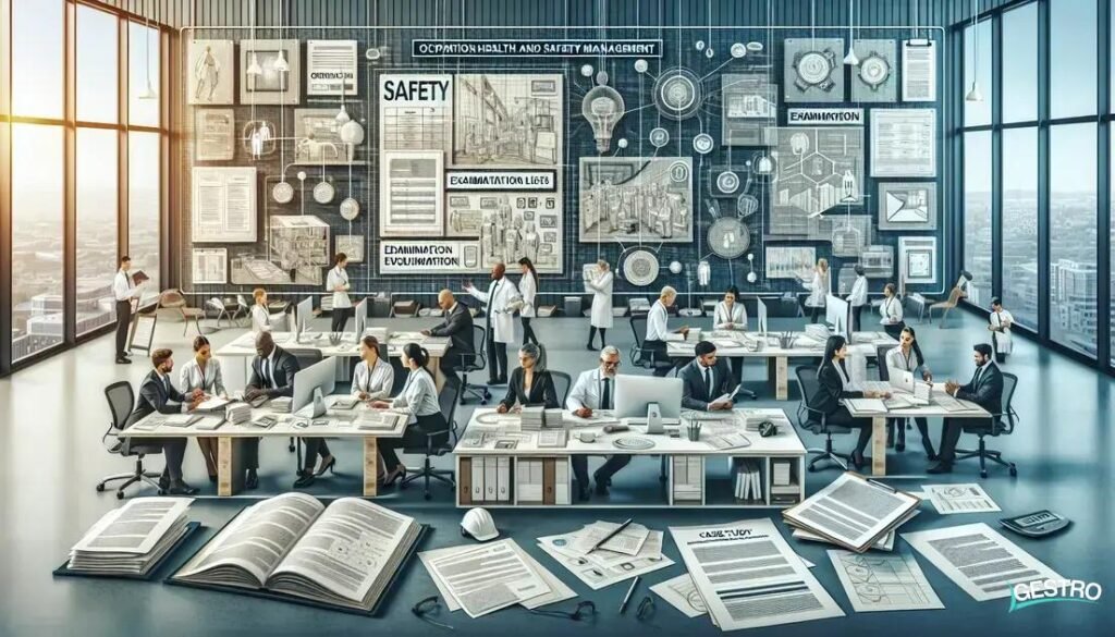 Conjunto de registros, relatórios, planos, procedimentos e documentos técnicos relacionados à segurança do trabalho, utilizados para documentar as práticas de segurança, treinamentos, inspeções, investigações de acidentes, avaliações de risco e outros aspectos relevantes para a gestão da segurança.