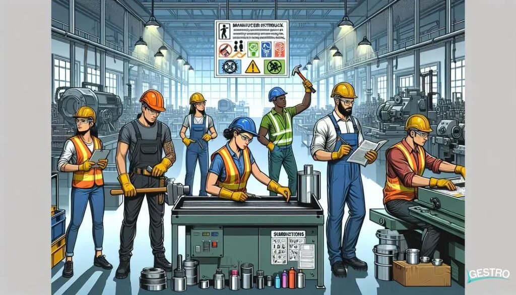 Prática de utilizar equipamentos, ferramentas e substâncias de acordo com as instruções fornecidas pelo fabricante e seguindo os procedimentos de segurança estabelecidos pela empresa, a fim de minimizar o risco de acidentes e lesões.